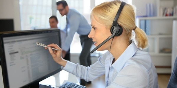customer service on phone